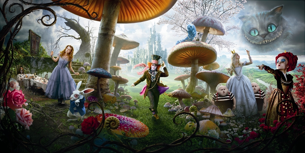 หนังน่าดู  :  Alice in Wonderland  อลิซในแดนมหัศจรรย์