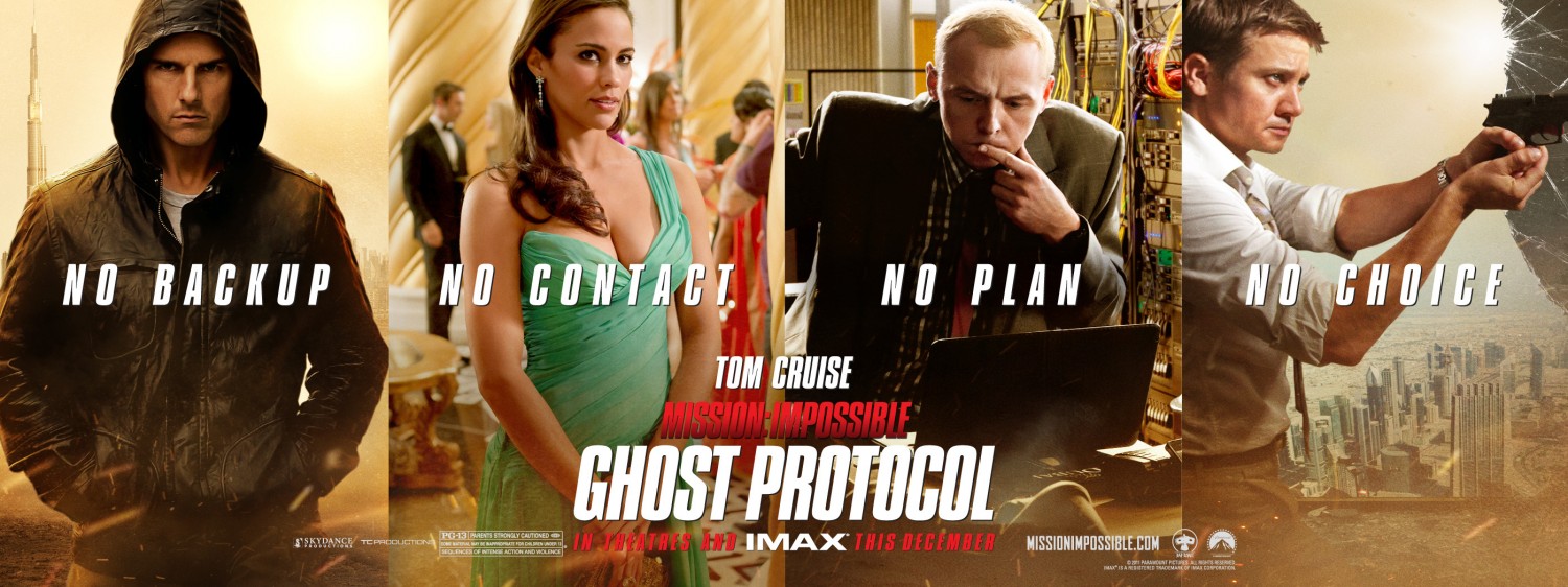 หนังน่าดู :  Mission: Impossible – Ghost Protocol  มิชชั่น:อิมพอสซิเบิ้ล ปฏิบัติการไร้เงา