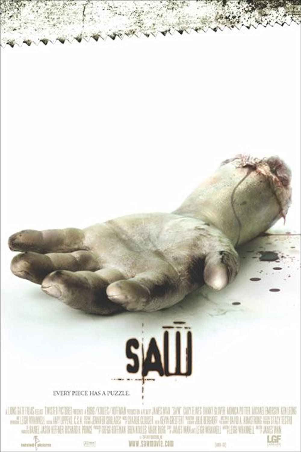 หนังน่าดู : Saw (2004) ซอว์ เกมต่อตาย..ตัดเป็น